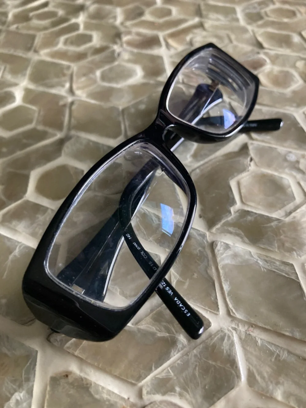 Escada VES 123 Col.700 Eyeglasses 54-15-140 IN Black ‘Made in Italy’